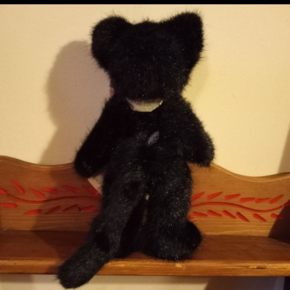 Boyds Bears and Friends Coalcracker Nine Lives Plush Cat - Picture 4 of 7